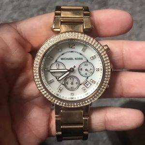 Michael Kors Rose Gold Watch